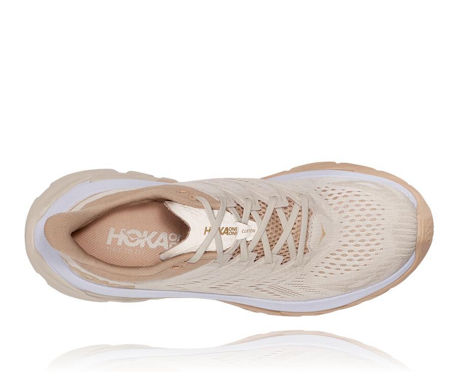 Hoka One One Løbesko Herre - Clifton Edge - Beige - 463219GCT